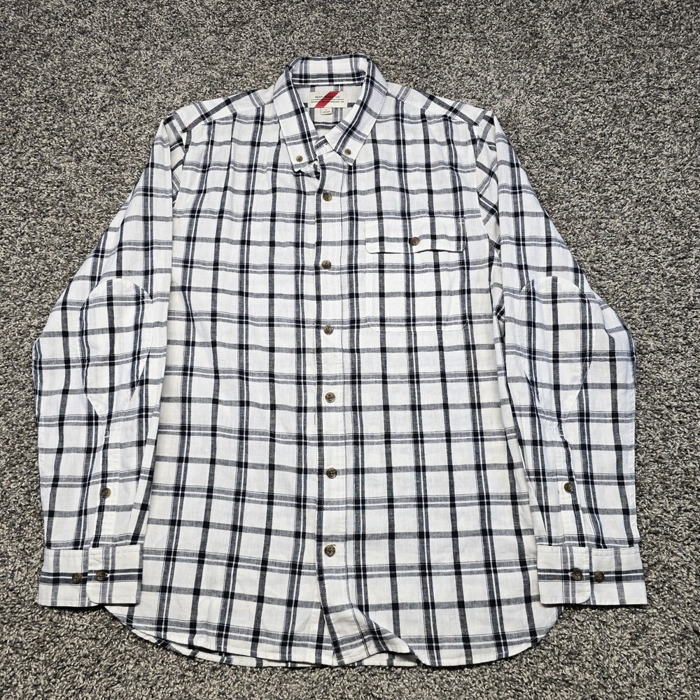 Best Made Co Long Sleeve Standard Indigo Shirt Size Large Linen Cotton wip
